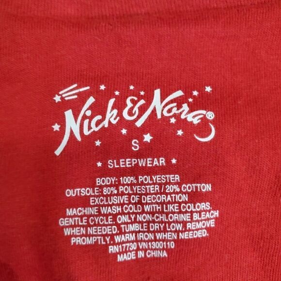 NICK & NORA sock monkeys footed PJs S - Picture 7 of 11